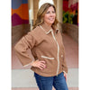 Varley Ruiko’s Cocoa Dust Zip-Through Fleece