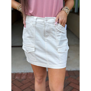 Liverpool Cargo Skort - Bone