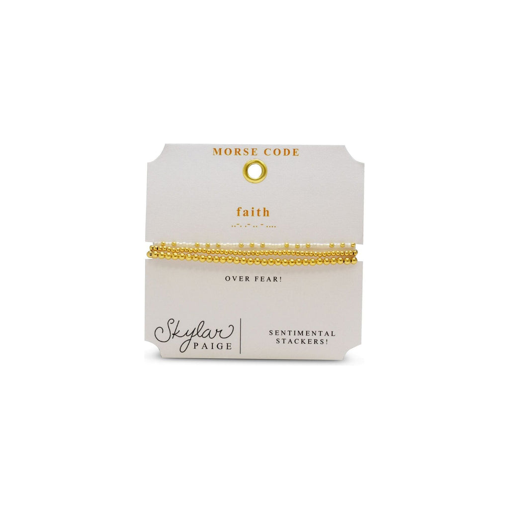 FAITH - Sentimental Stacker Bracelet