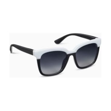 Frenchy Peepers Polarized Sunglasses - Black/White