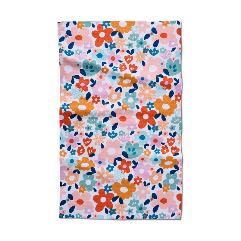 Geometry Tea Towel - Whimsy Floral