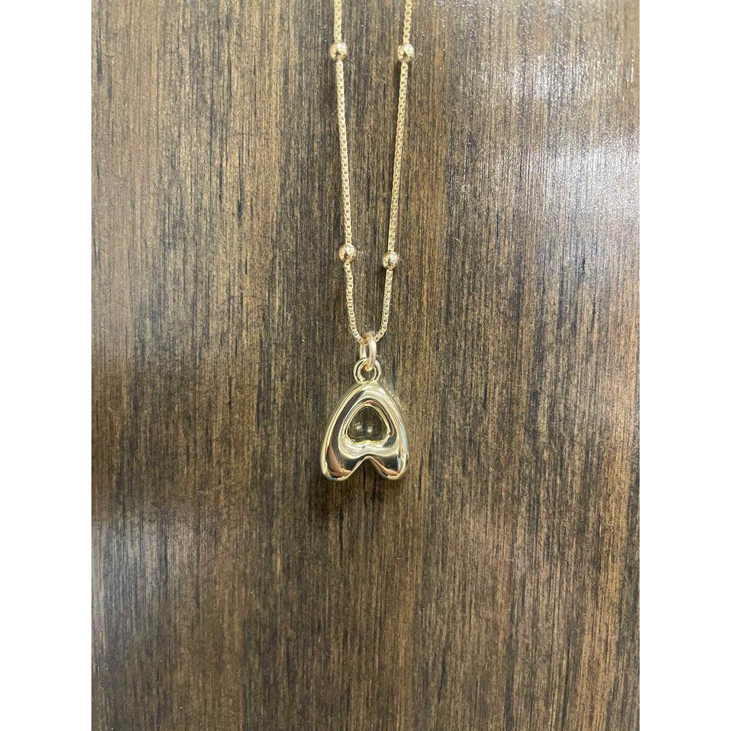 Gold Bubble Necklace - A