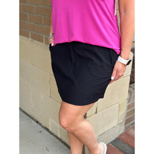Grace and Lace Everyday Athletic Skort - Black