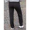 Grace and Lace Fleece Lined Straight Leg Lounge Pants - Black