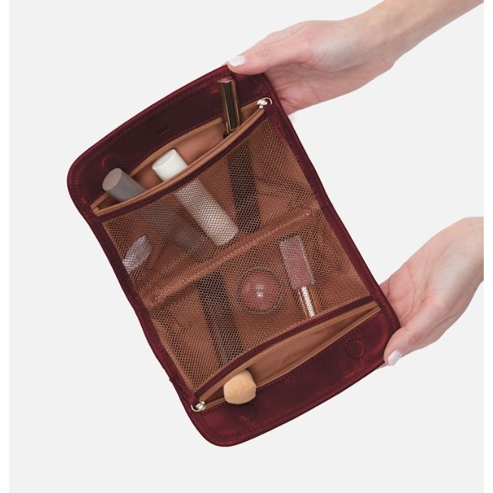 HOBO Beauty Cosmetic Pouch - Saddleberry