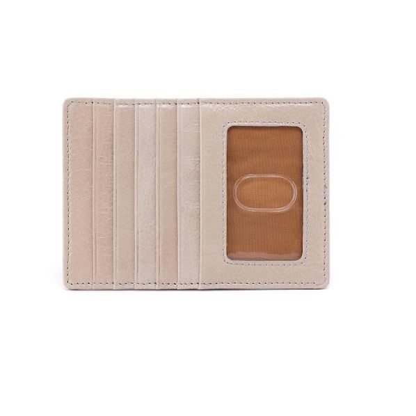 HOBO Euro Slide Card Case - Stone Gloss
