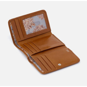 HOBO Jill Trifold Wallet - Truffle