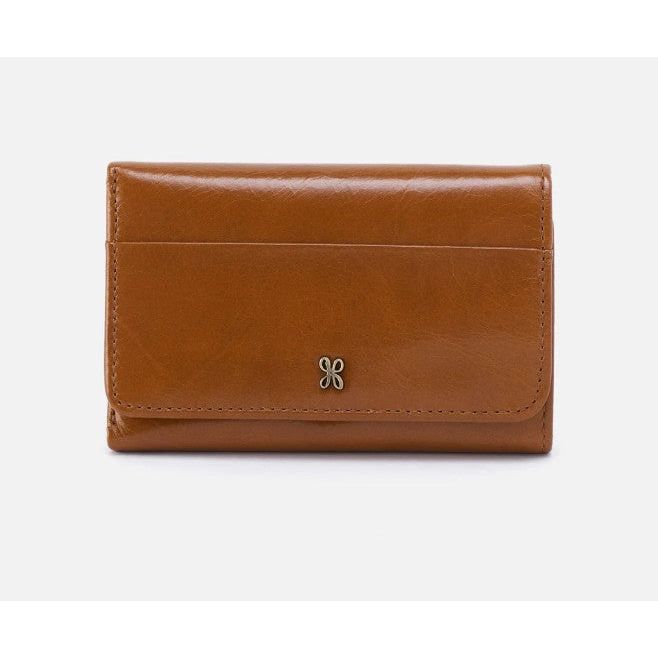 HOBO Jill Trifold Wallet - Truffle