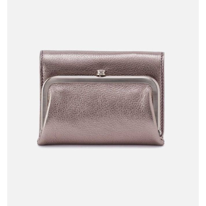 HOBO Robin Compact Wallet - Pewter Spur