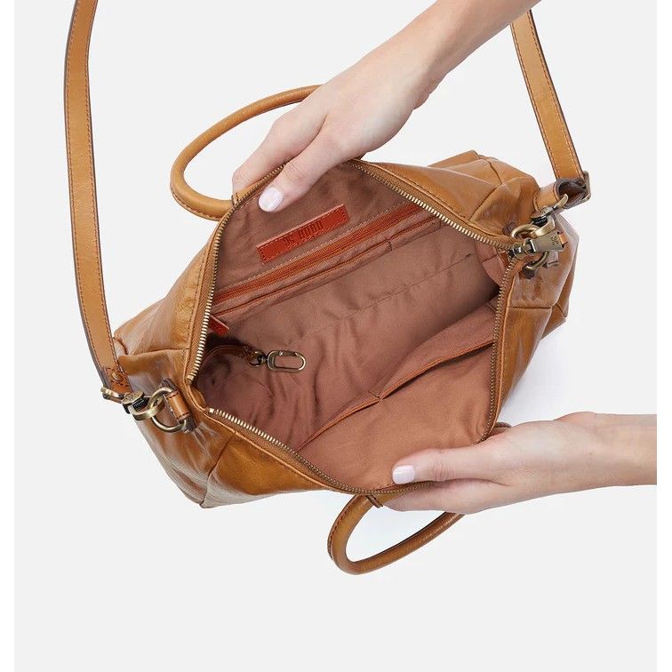 HOBO Sheila Medium Satchel Bag - Natural