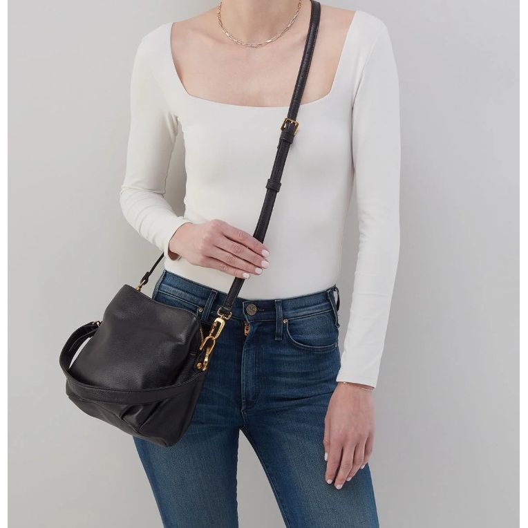 HOBO Starr Convertible Shoulder Bag - Black