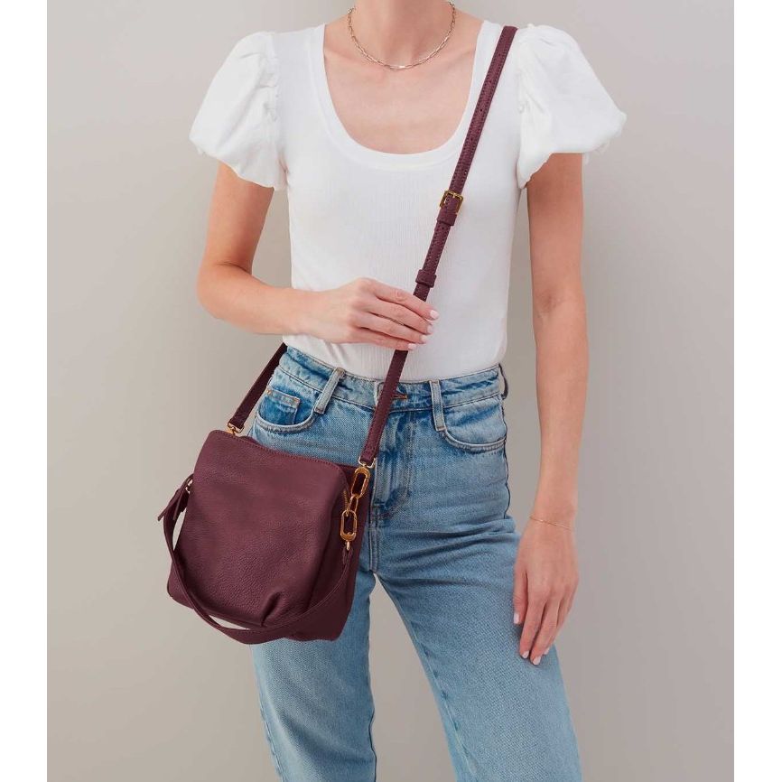 HOBO Starr Convertible Shoulder Bag - Mulberry Glaze