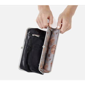 HOBO Lauren Clutch Wallet - Black