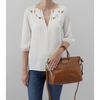 HOBO Sheila Medium Satchel - Truffle