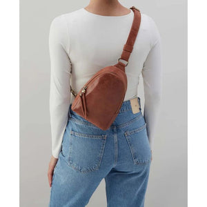 HOBO Fern Sling Bag - Burnished Saddle