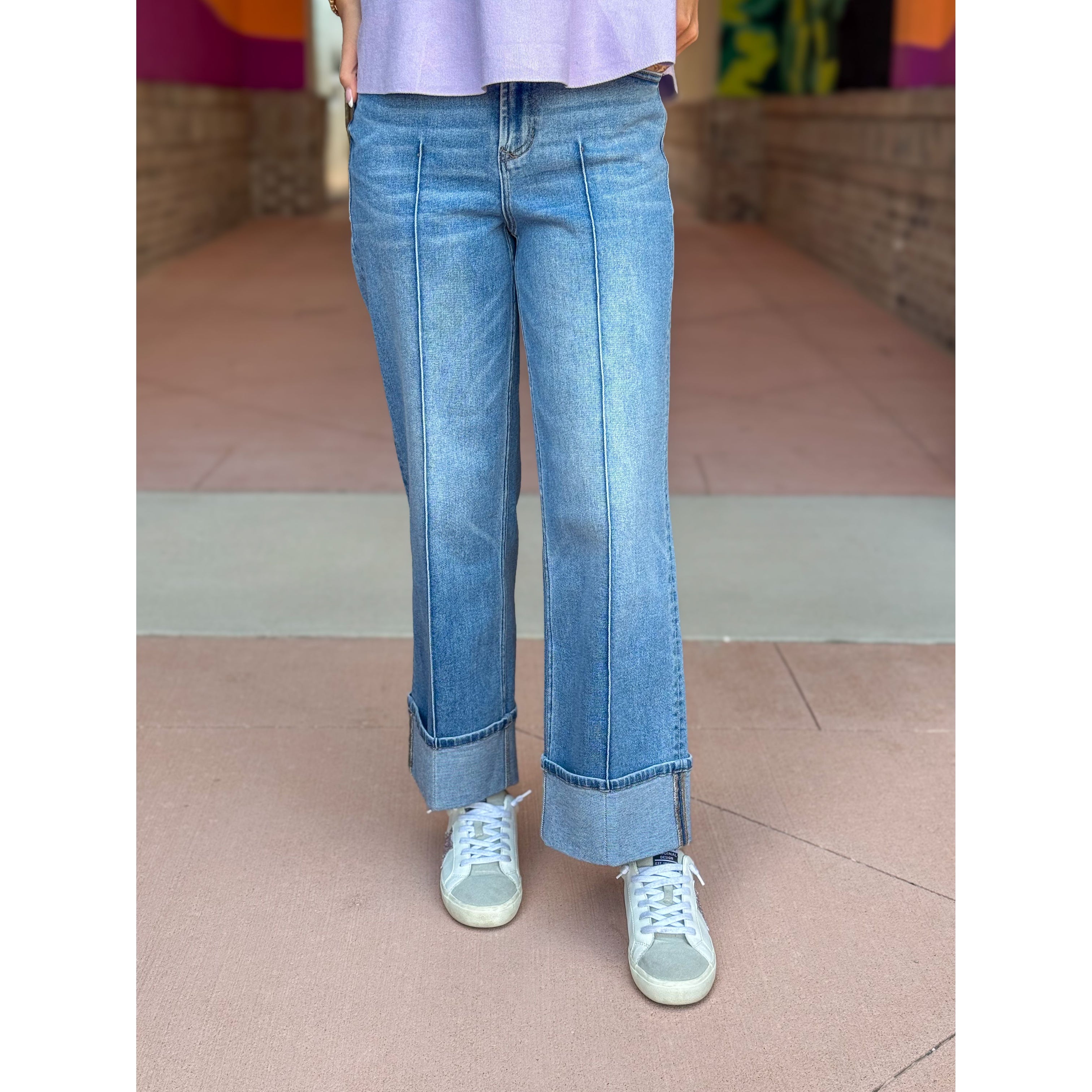 MACHATT Tuck Denim 36