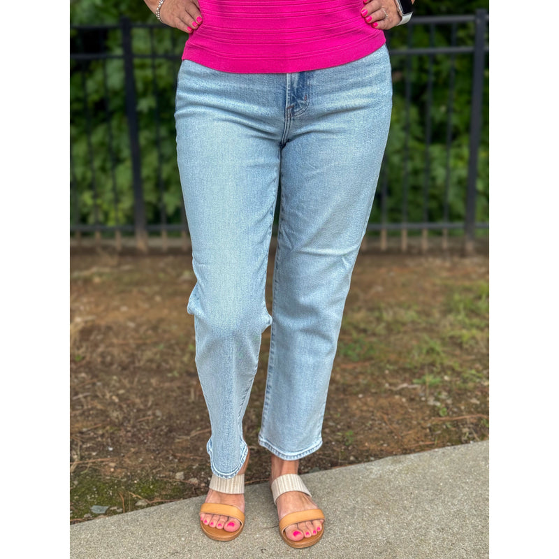 Pistola Charlie High Rise Straight Jean - Sun-Kissed