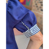 Marti Short Sleeve Pullover Polo Dress - Navy