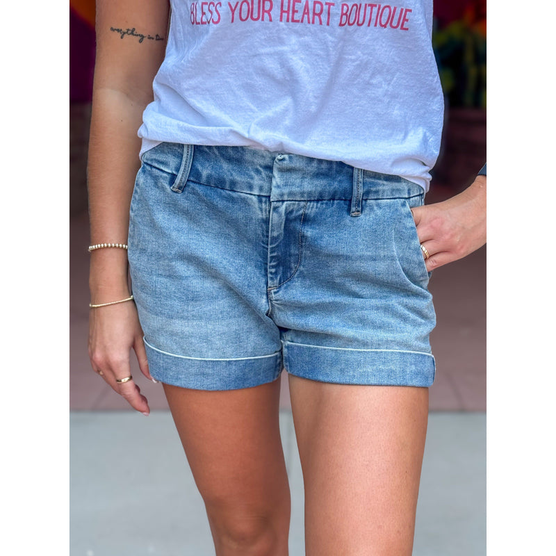 Dear John High Rise North Hampton Shorts - Shelby