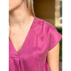 Dear John Kristen Top - Dahlia Mauve
