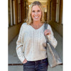 Dear John Lexi Cable Knit Sweater - Oatmeal