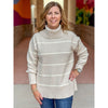 Hamish Stitch Knit Sweater - Silver Birch