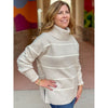 Hamish Stitch Knit Sweater - Silver Birch
