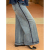 Liverpool Los Angeles Stride Wide Leg Shadow Cuff Jeans - Reflection