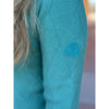 Varley Lawson Half-Zip Knit - Deep Sea