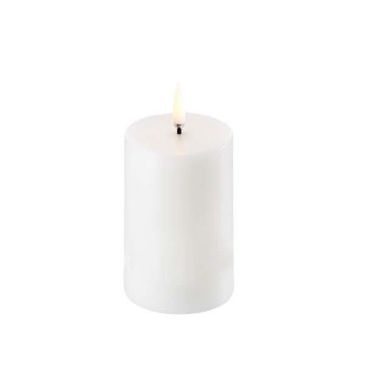 Uyuni LED 2" x 3" Pillar Candle - Nordic White