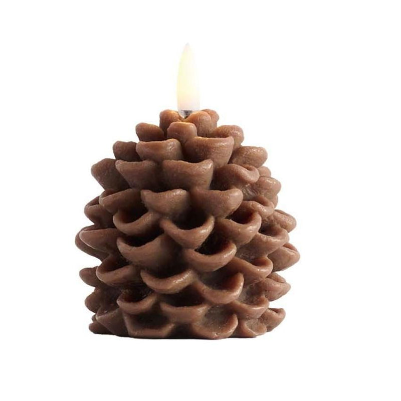 Uyuni LED Pine Cone Candle