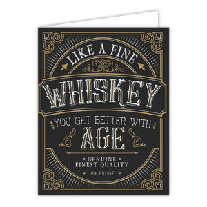 Like A Fine Whiskey Greeting Card