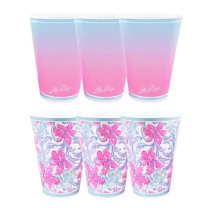 Lilly Pulitzer - Pool Cups - Beachside Haven