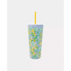 Lilly Pulitzer - Tumbler with Straw - Make Lemonade