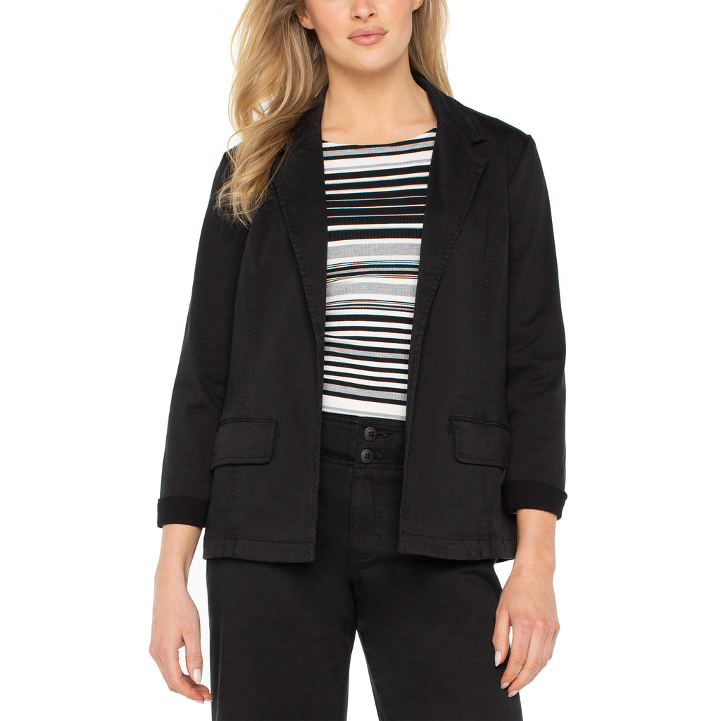 Liverpool Los Angeles Fitted Blazer - Black