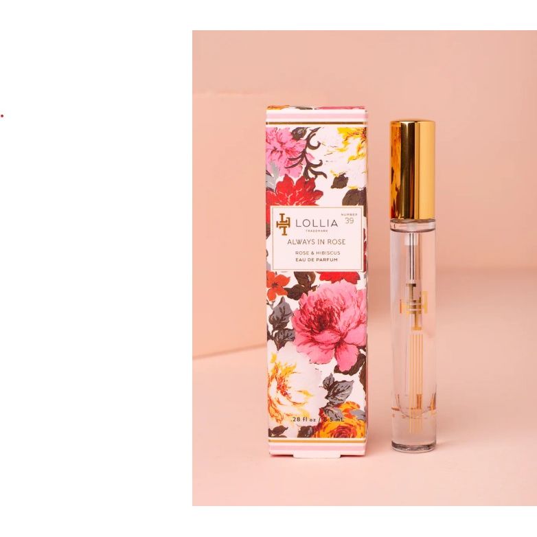 Lollia Always A Rose Travel Eau De Parfum - 0.28 fl oz