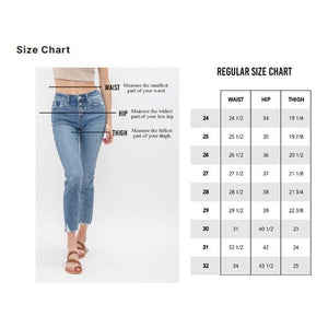 Mica High Rise Straight Leg - Dutch White