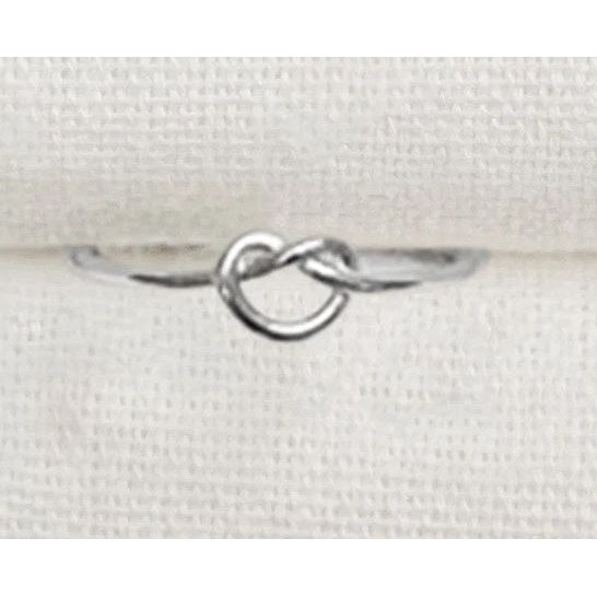 Kellie Knot Ring - Silver