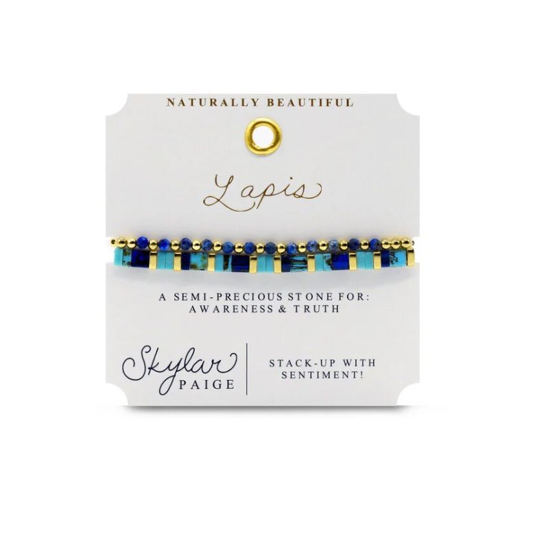 LAPIS - Naturally Beautiful Stacker Bracelet