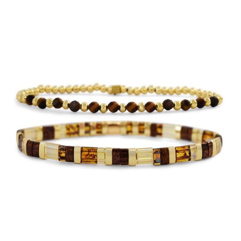 TIGER'S EYE - Naturally Beautiful Stacker Bracelet