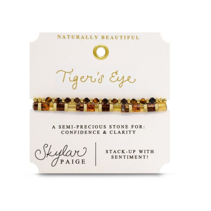 TIGER'S EYE - Naturally Beautiful Stacker Bracelet