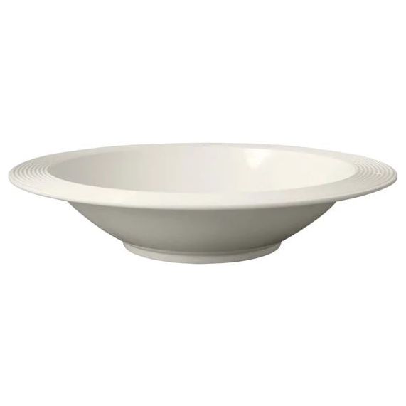 Nora Fleming Melamine Shallow Bowl - Pinstripes