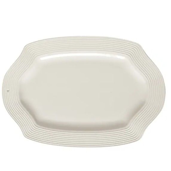 Nora Fleming Pretty Platter Pinstripes