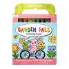 Carry Along! Coloring Book and Crayon Set - Garden Pals