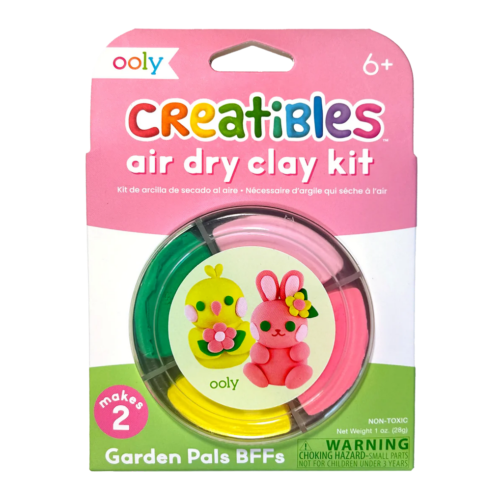 Creatibles Mini Air Dry Clay Kit - Garden Pals