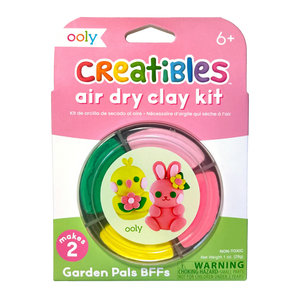 Creatibles Mini Air Dry Clay Kit - Garden Pals