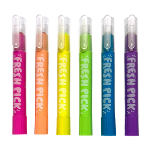 Fresh Pick Apple Scented Neon Gel Crayons