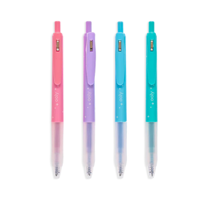 Oh My Glitter! Retractable Gel Pens - set of 4