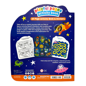 Playful Pages Activity Book - Pets in Space