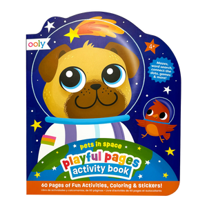 Playful Pages Activity Book - Pets in Space